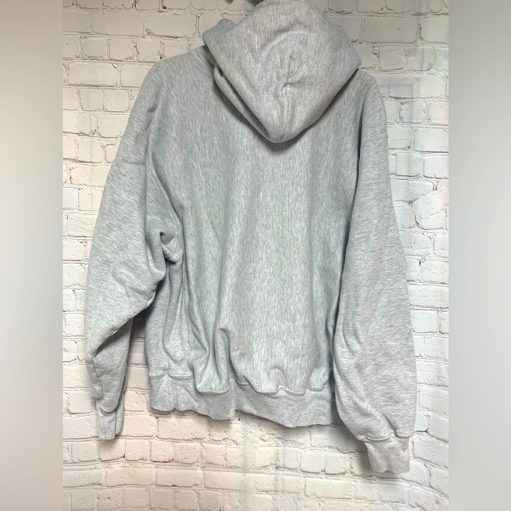 Vtg Champion Camp Thunderbird Reverse Weave Hoodie Size L - Picture 5 of 5